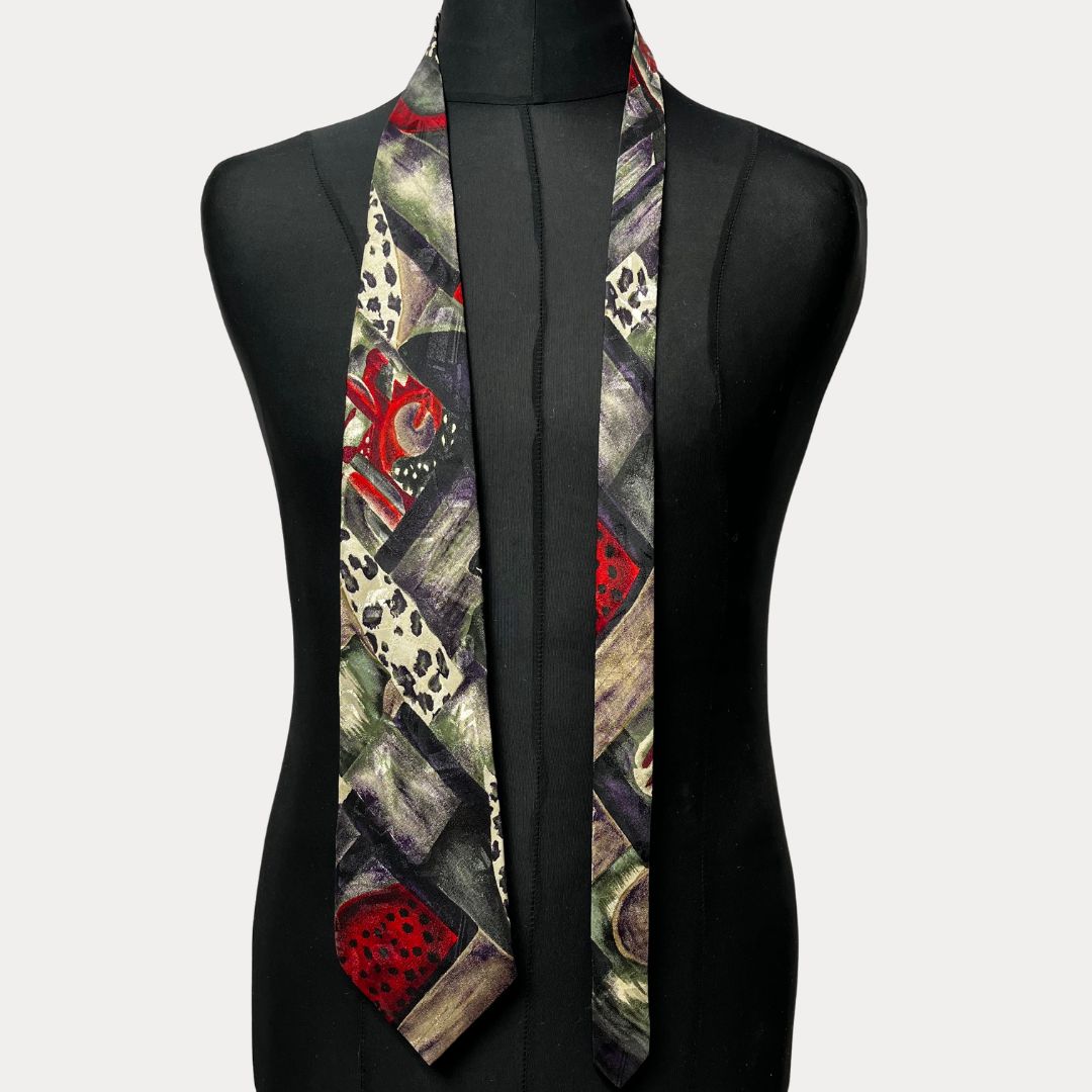 Christian Armand silk necktie