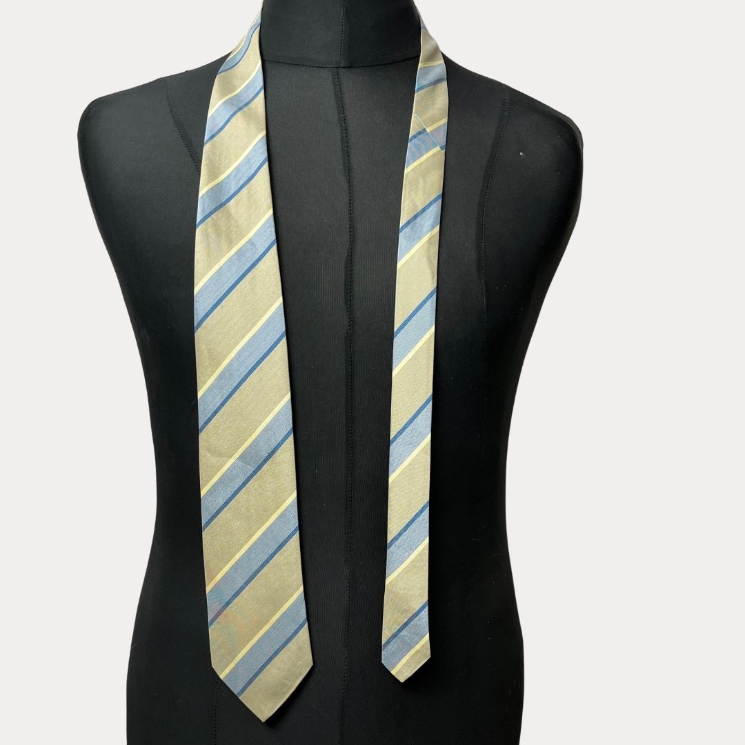 Grand Prix striped necktie