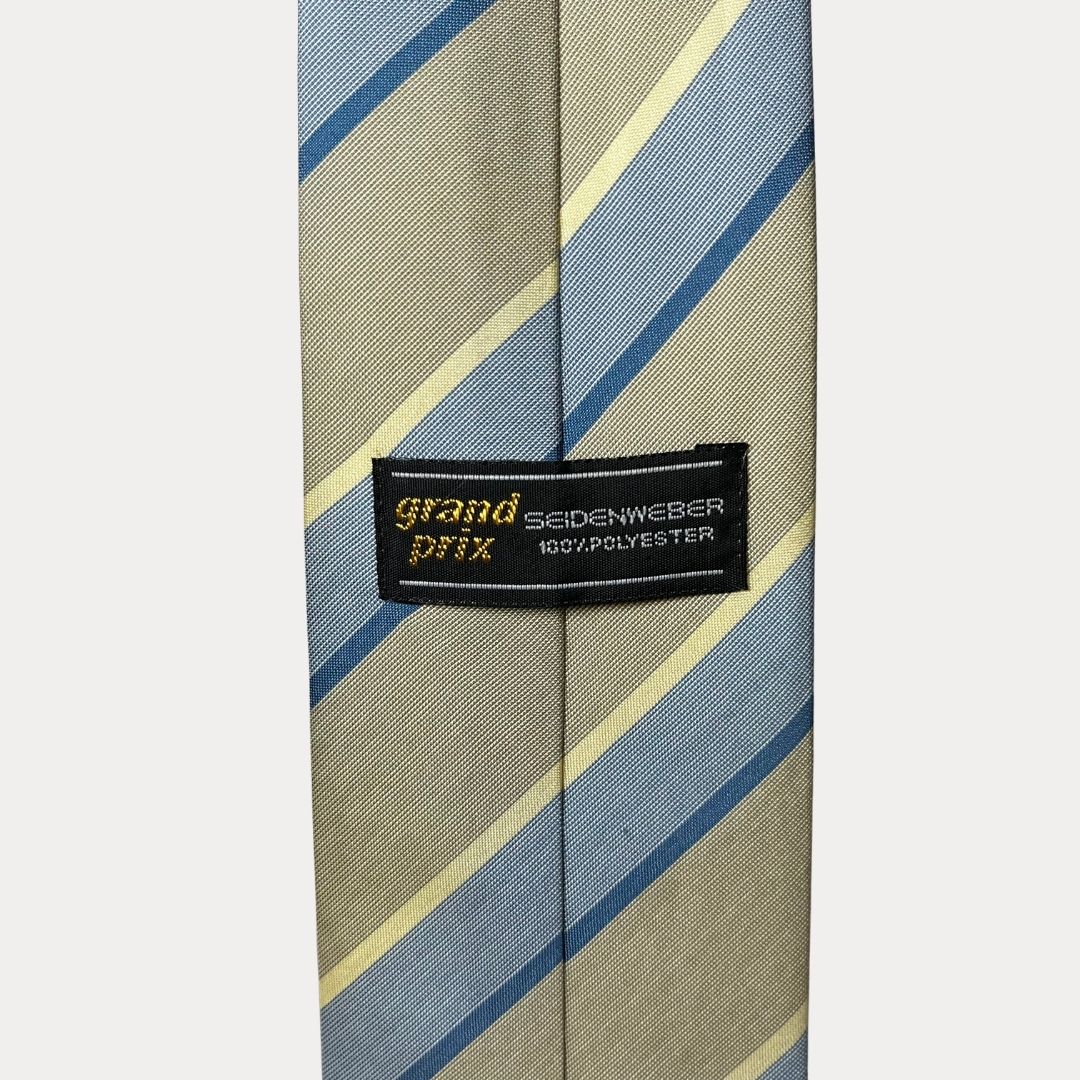 Grand Prix striped necktie