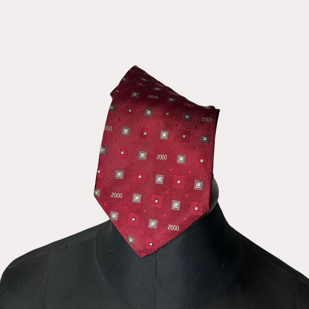 Del Sarto Red Tie 10cm