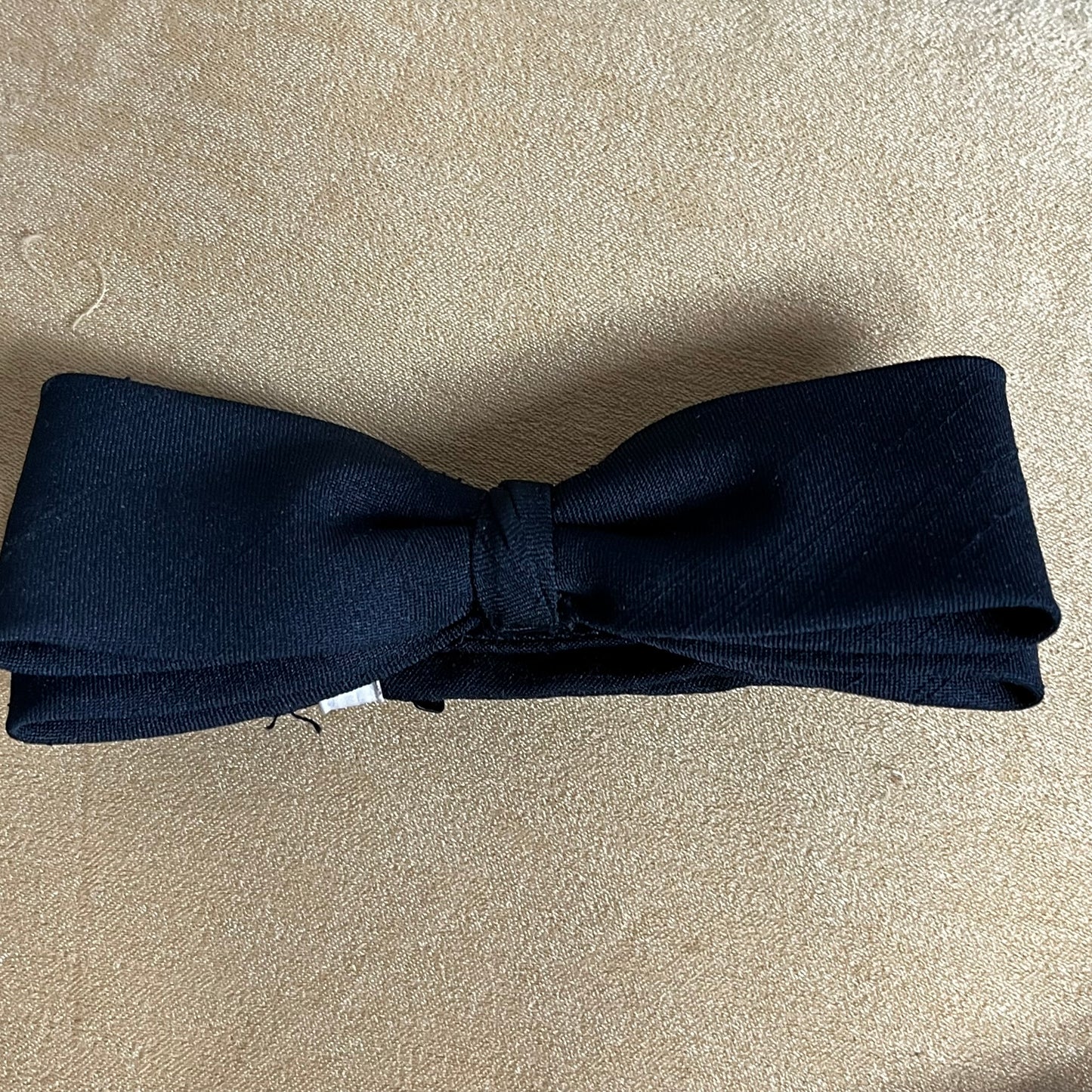 Black bowtie