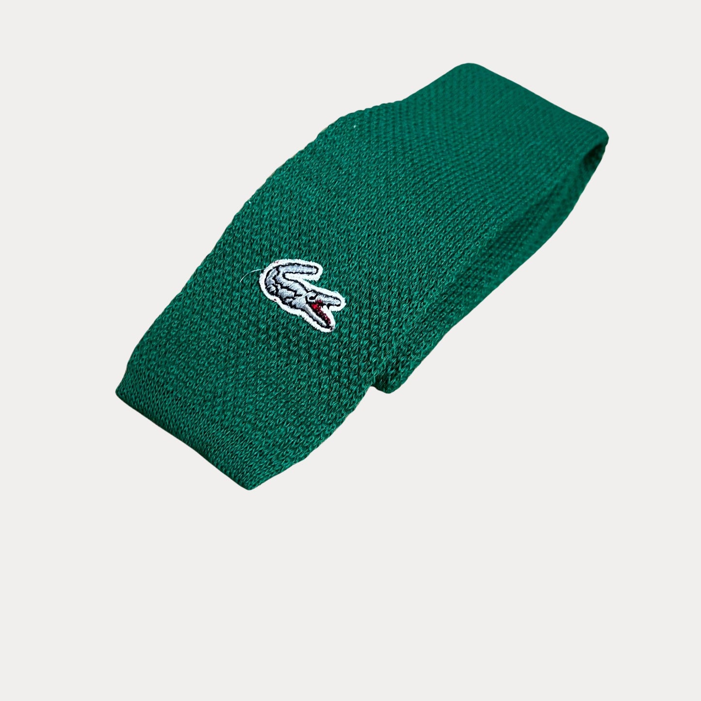 Lacoste knit square 6 cm necktie