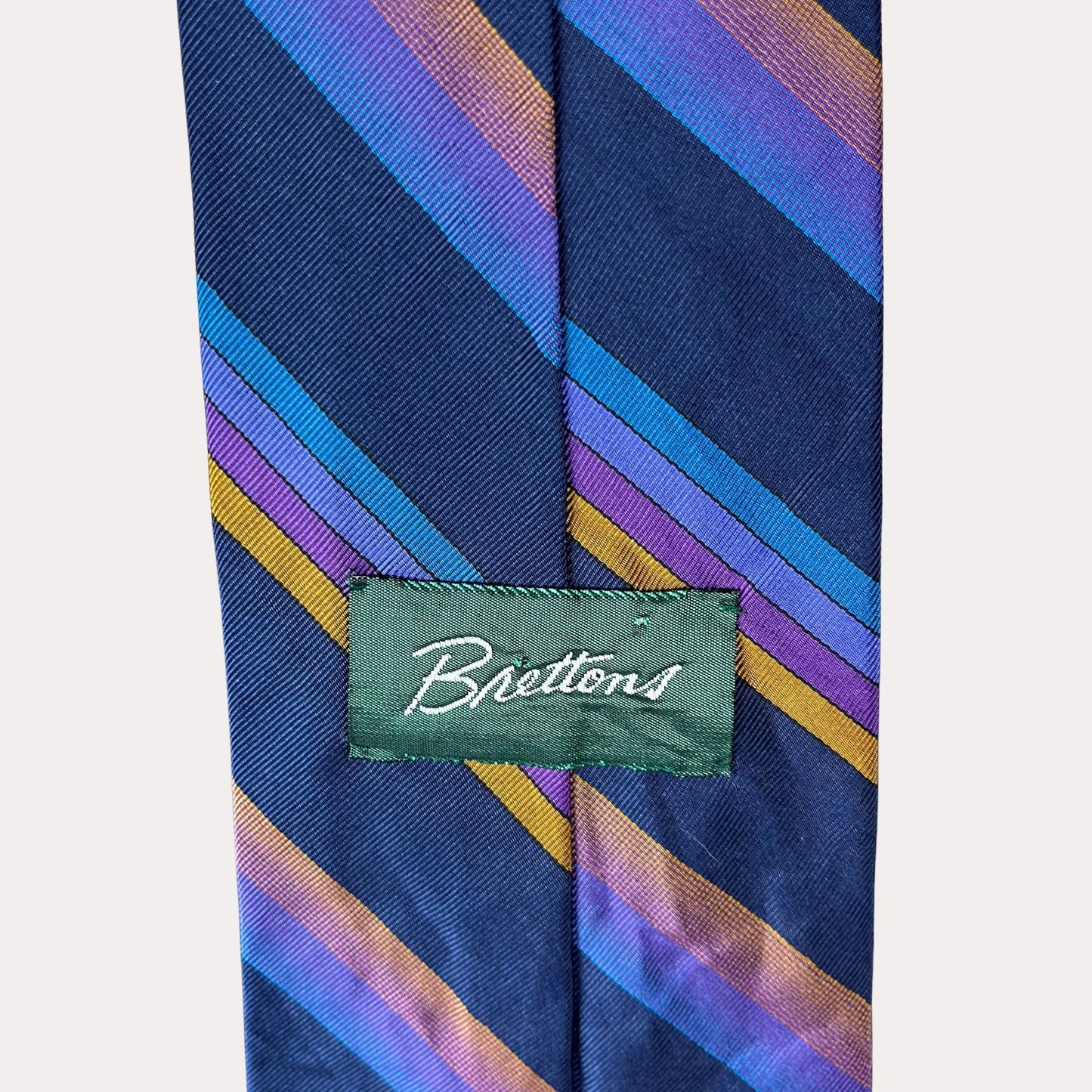 Striped 9.5 cm necktie