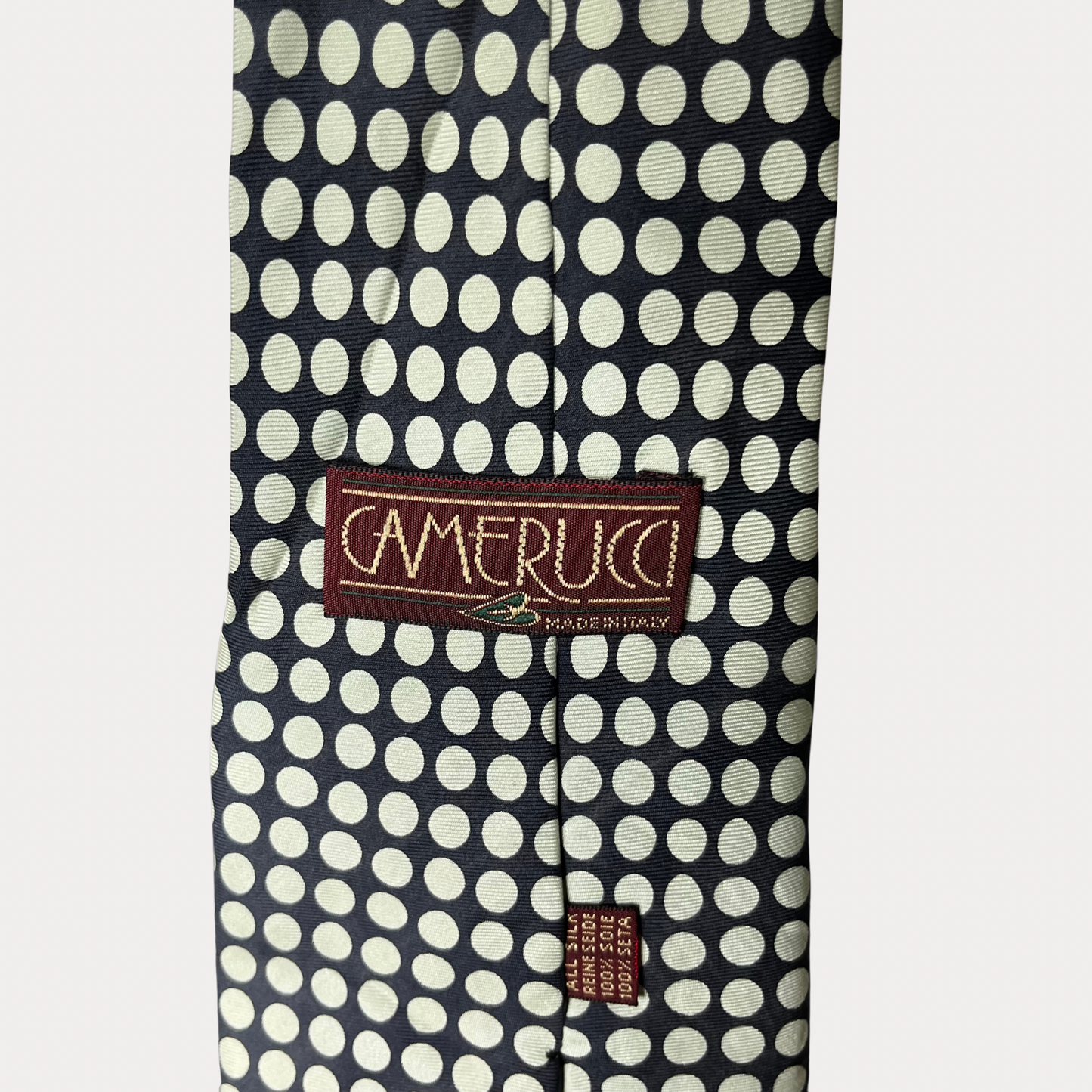 Camerucci silk necktie 10 cm