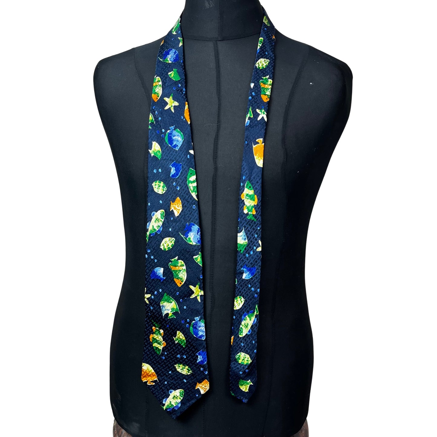 Fish world necktie