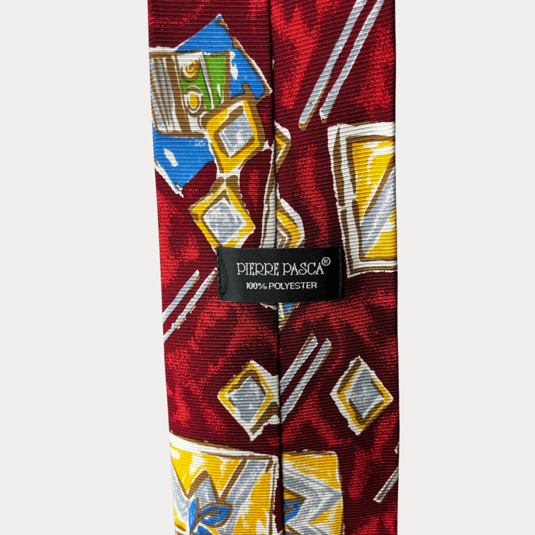 Pierre Pasca Abstract Tie 10 cm