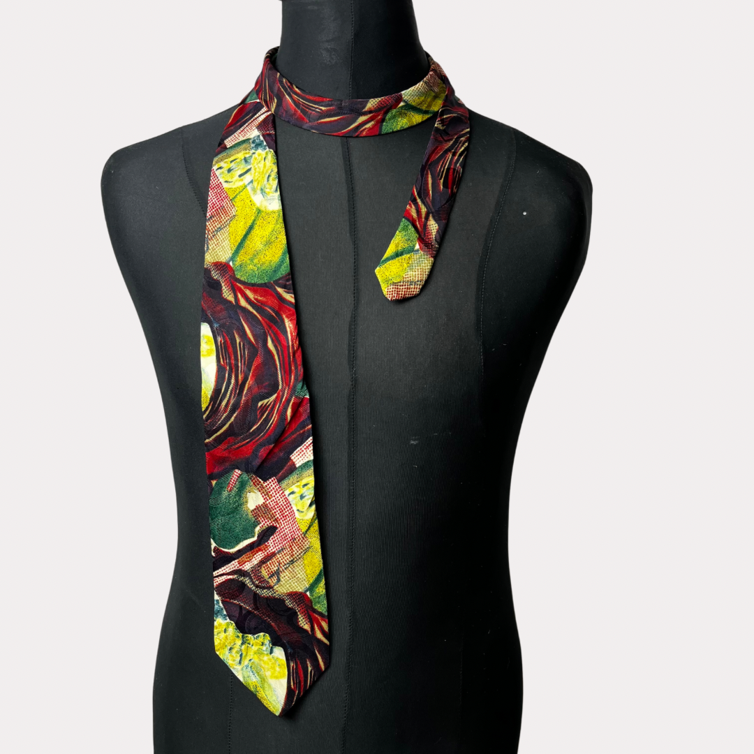 New Fast Floral Tie 9 cm