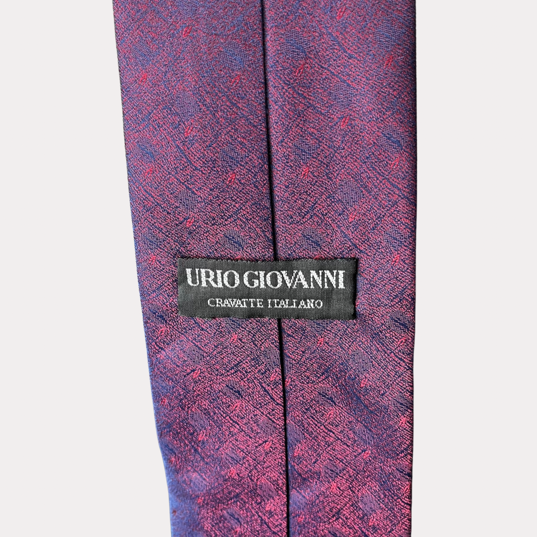 Urio Giovanni Purple Tie 10 cm