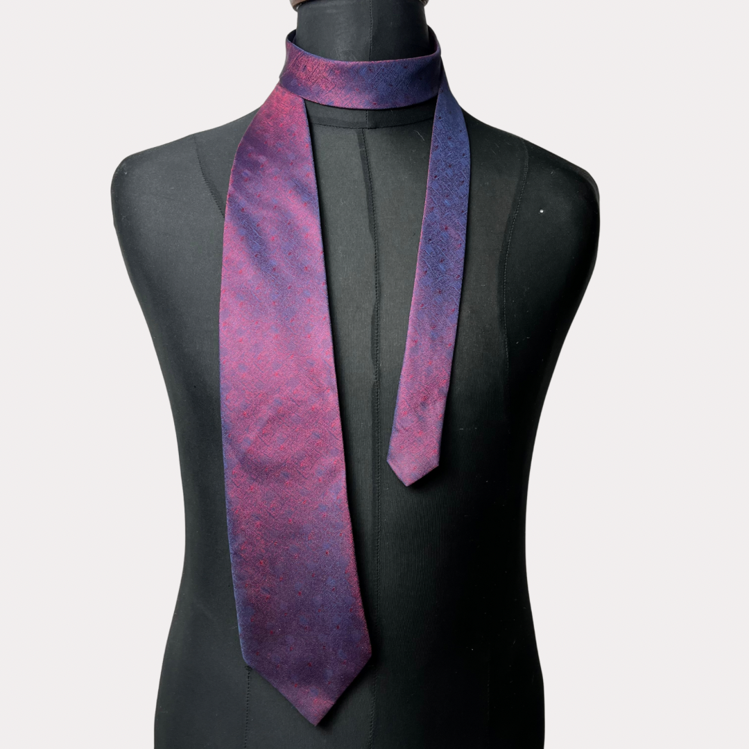 Urio Giovanni Purple Tie 10 cm