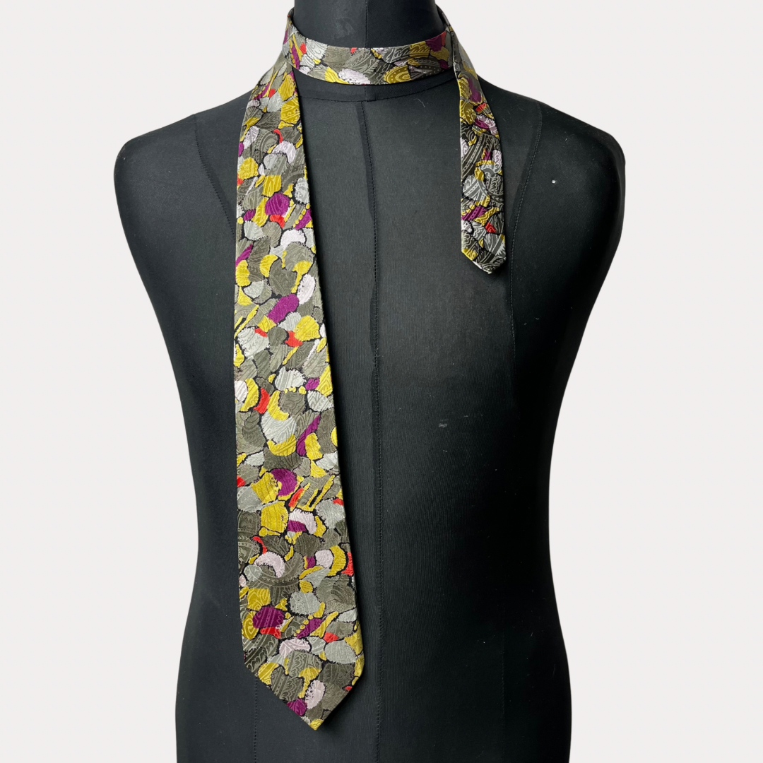 Adamant Floral Tie 9 cm