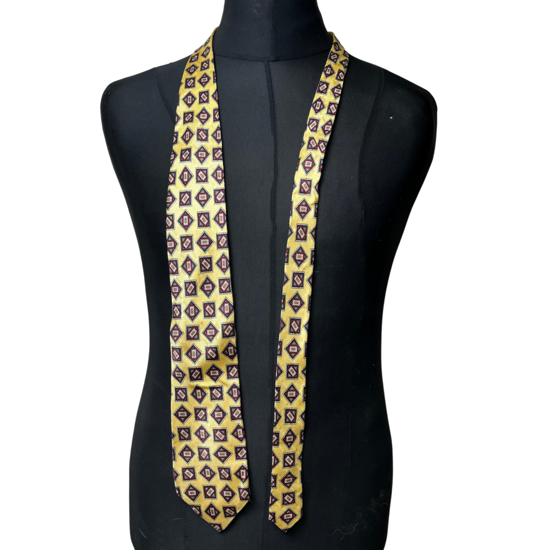 Geometrical Patterned Neck Tie 9.5 cm