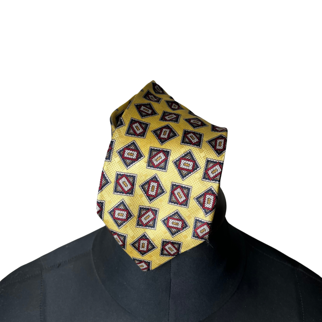 Geometrical Patterned Neck Tie 9.5 cm