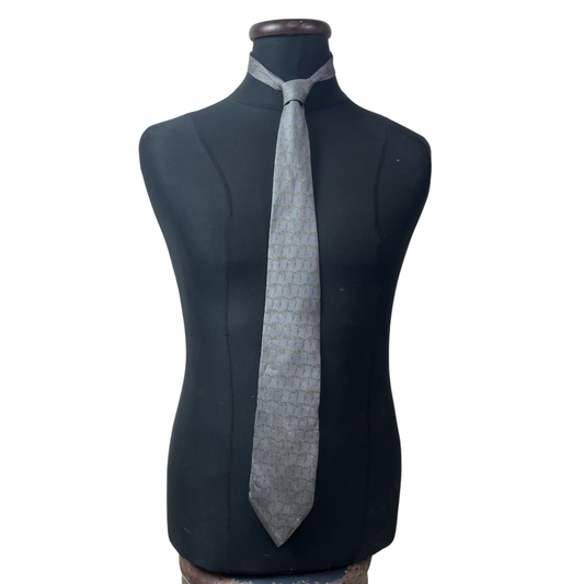 Chain Pattered Necktie 9 cm