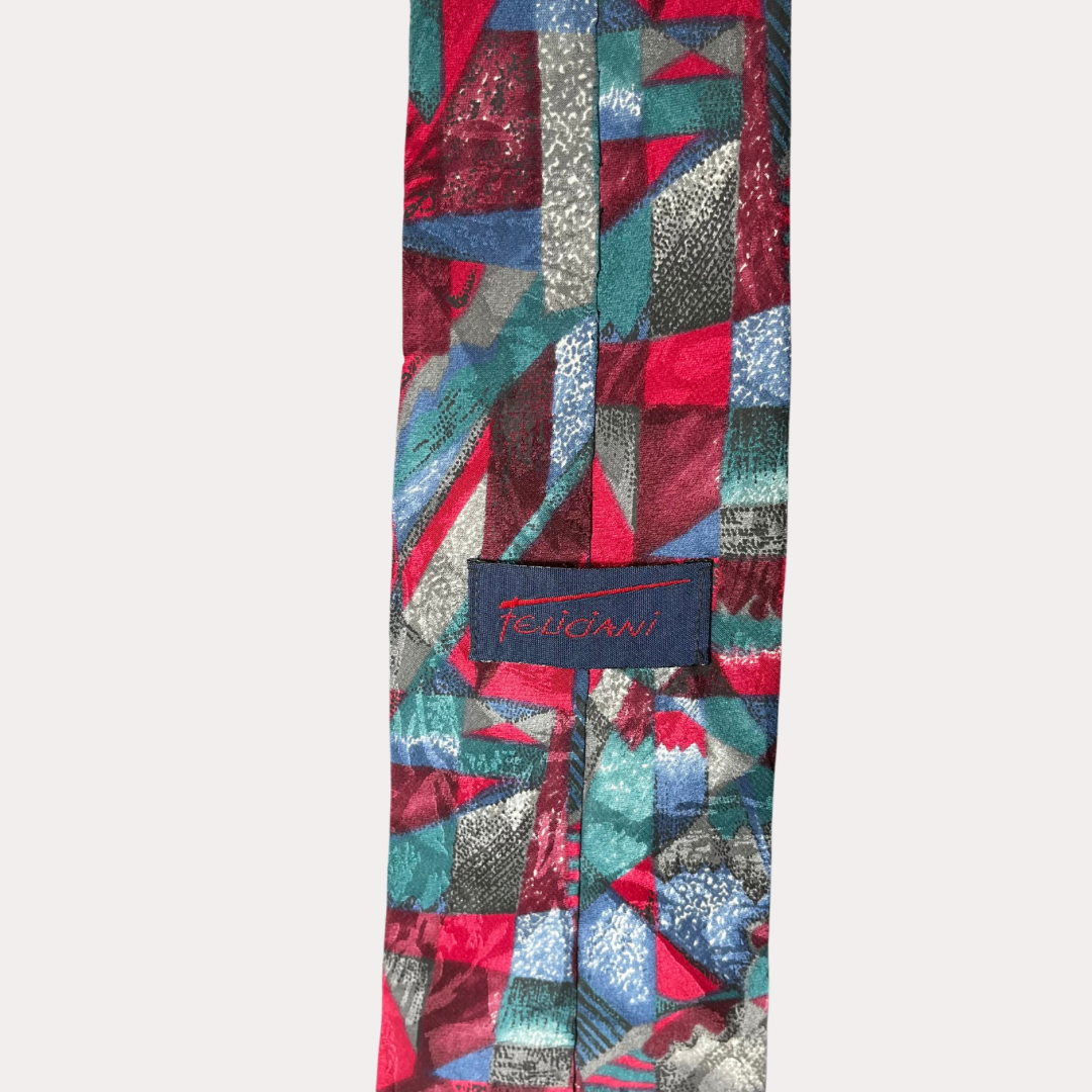 Feliciani Abstract Modern Tie 9.5cm